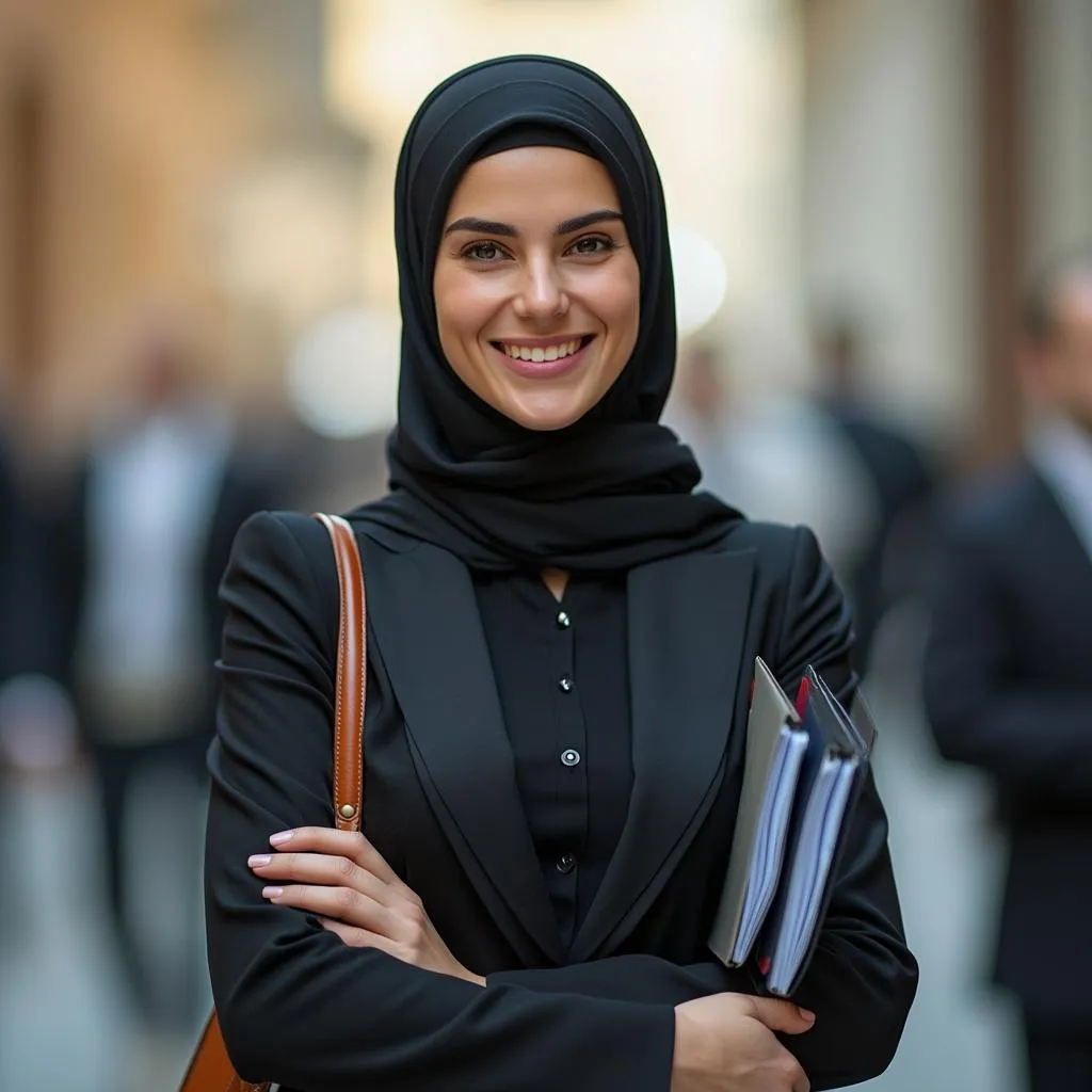 صورة مديرة خدمة العملاء